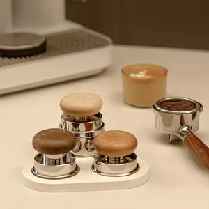 Set de Accesorios para Pucks de Espresso - Madera TIMEMORE