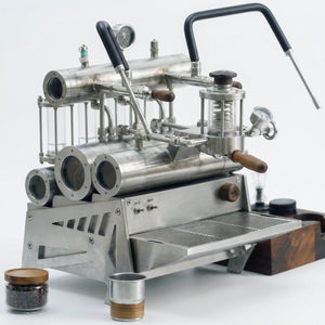 Máquina de espresso semiautomática comercial Aleman 7P | Bomba de engranajes y perfilado vía app