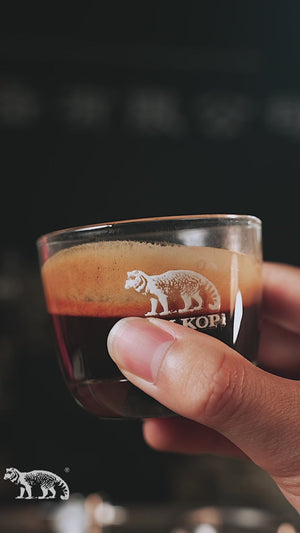 Máquina de espresso neumática alemana | Escritorio de 58 mm accionado por aire