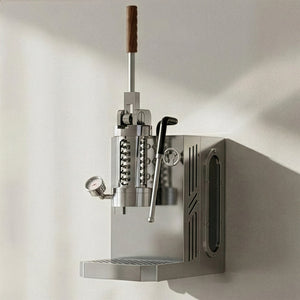 Máquina de espresso alemana Gecko de pared con palanca manual | Cafetera de 58 mm de huella cero