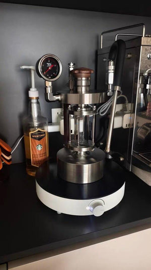 Estación de vapor visual Aleman Z-serien | Espumador de leche profesional (modelo Gatling)