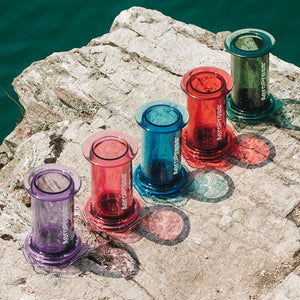 AeroPress Rojo transparente