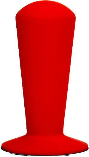 Mango de repuesto Luce rojo pulido para herramientas de Espresso con diseño ergonómico y alta calidad.