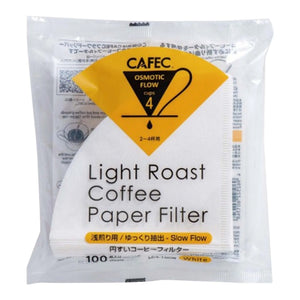 Filtro de papel para café de tueste claro T-92, 2-4 tazas