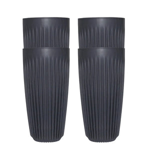 Taza 16oz Carbón 4 piezas - Huskee HUSKEE