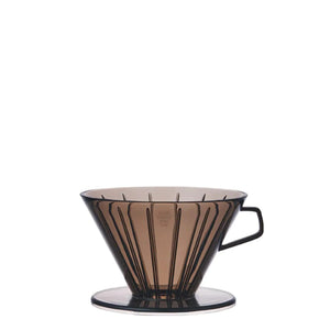 Cafetera 2 tazas plástico transparente gris KINTO