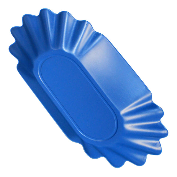 Rhinowares Bandejas de ventosas ovaladas azules - 12 piezas