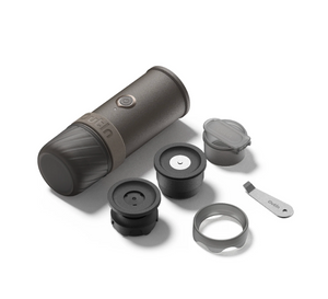 Máquina de espresso portátil con accesorios para espresso fuerte y preparación manual, de cafeteras portátiles.