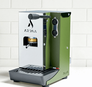 Aroma Plus+ – Kompakt italiensk espressomaskin för pods - Barista och Espresso