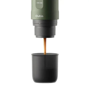 Nano Cafetera Portátil - Verde Bosque OUTIN