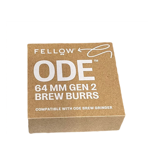 Paquete con nuevos mecanismos de molienda para molinillo de café eléctrico de Fellow, parte de EspressoGear y Equipamiento, todo sobre café.