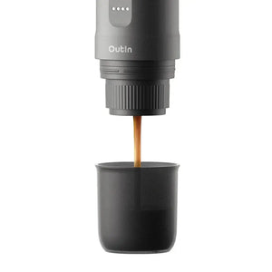 Nano Cafetera Portátil - Gris Espacial OUTIN