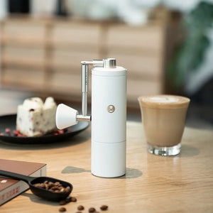 Molinillo C5 Pro blanco con mango plegable