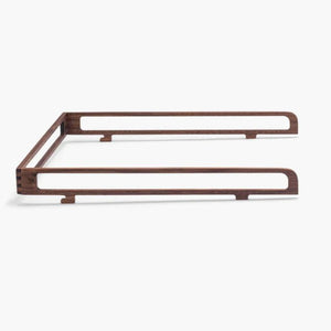 Kopp räcke i trä för Rocket Appartamento-Custom trä-Wiedemann Manufuktur-Valnöt-Barista och Espresso