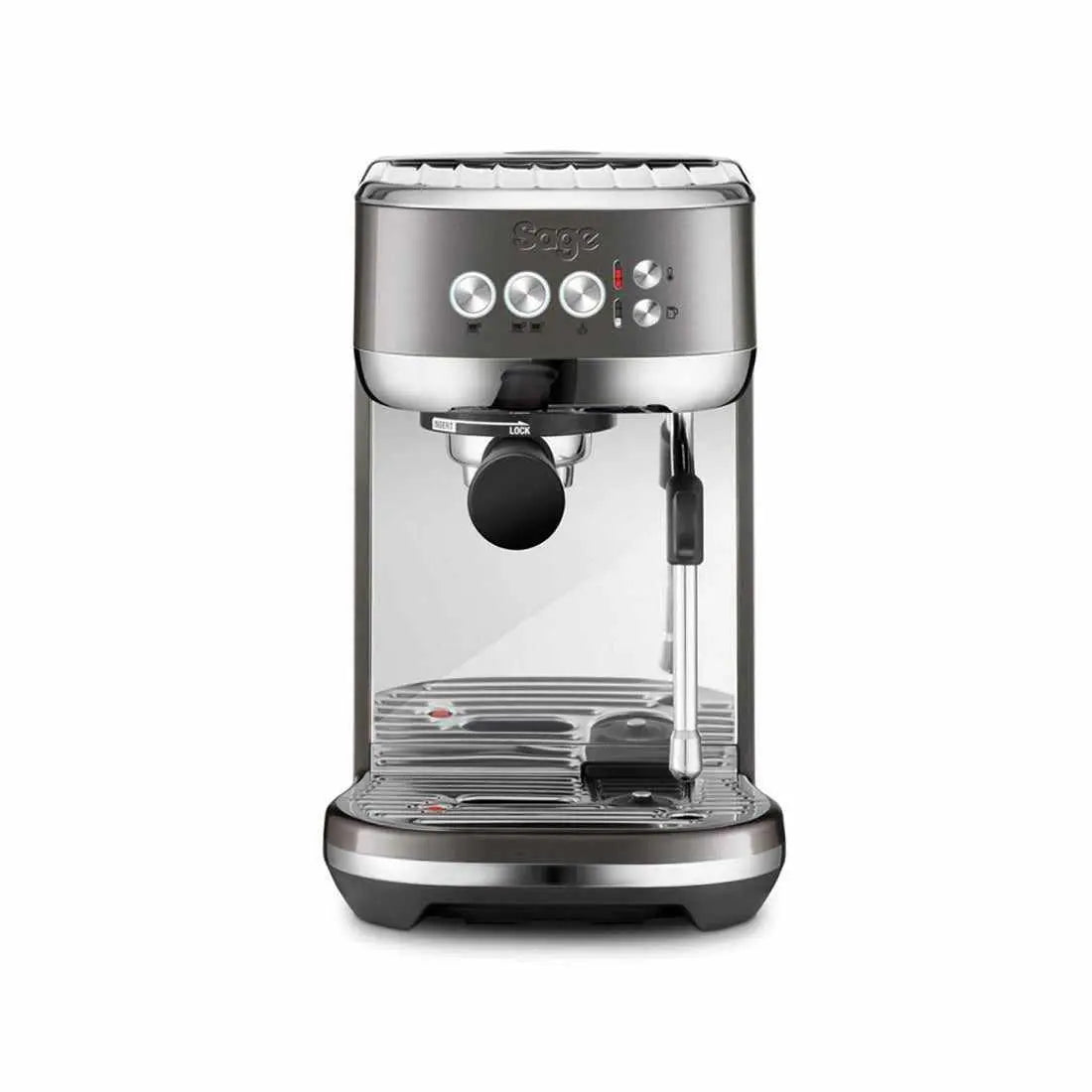 Sage Bambino Plus-Espressomáquina-Sage Renovated-Acero inoxidable negro-Como Nuevo-Barista y Espresso